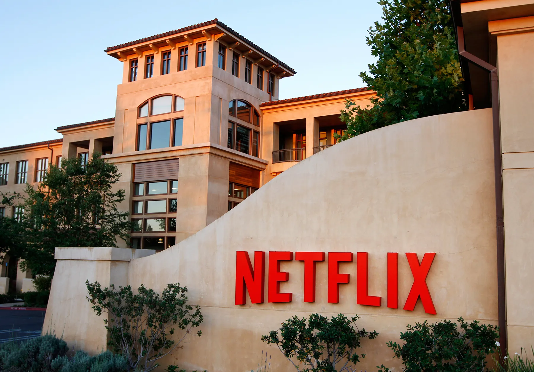 Netflix headquarters in Los Gatos California following the acquisition of Ben Affleck AI filmmaking startup InterPositive in March 2026
